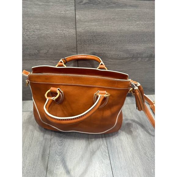 Dooney & Bourke Florentine Leather Short Handle Shopper Natural bag A613857 - Picture 8 of 14